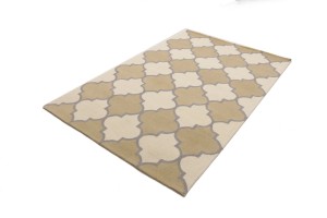 Multicolored Trellis 5X8 Hand-Tufted Modern Rug
