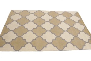 Multicolored Trellis 5X8 Hand-Tufted Modern Rug