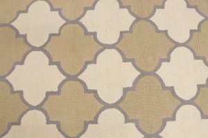 Multicolored Trellis 5X8 Hand-Tufted Modern Rug