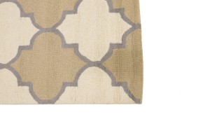 Multicolored Trellis 5X8 Hand-Tufted Modern Rug