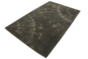 Charcoal Tie-Dye 5X8 Hand-Tufted Modern Rug