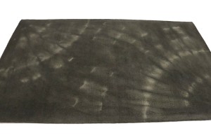 Charcoal Tie-Dye 5X8 Hand-Tufted Modern Rug