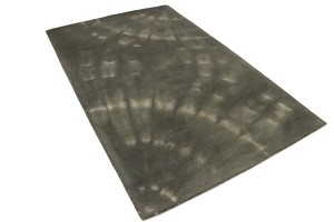 Charcoal Tie-Dye 5X8 Hand-Tufted Modern Rug