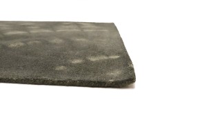 Charcoal Tie-Dye 5X8 Hand-Tufted Modern Rug