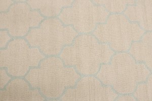 Cream Trellis 5X8 Hand-Tufted Modern Rug