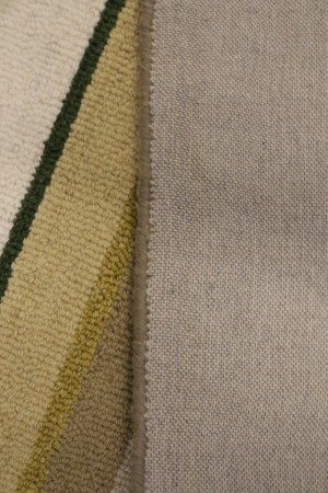 Multicolored Stripes 5X8 Hand-Tufted Modern Rug