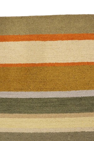 Multicolored Stripes 5X8 Hand-Tufted Modern Rug