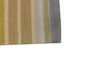 Multicolored Stripes 5X8 Hand-Tufted Modern Rug