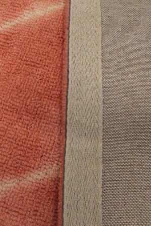 Coral Tie-Dye 5X8 Hand-Tufted Modern Rug