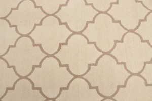 Cream Trellis 5X8 Hand-Tufted Modern Rug