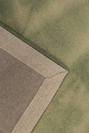 Green Tie-Dye 5X8 Hand-Tufted Modern Rug