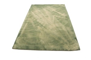 Green Tie-Dye 5X8 Hand-Tufted Modern Rug