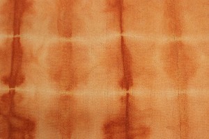 Solar Orange Tie-Dye 5X8 Hand-Tufted Modern Rug
