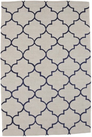 Multicolored Trellis 5X8 Hand-Tufted Modern Rug