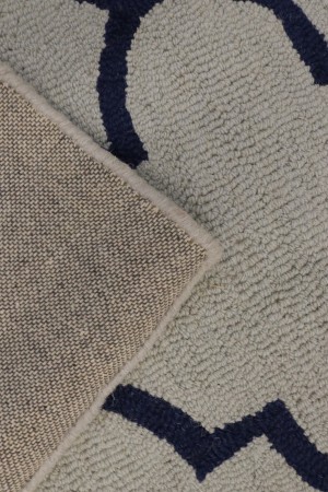 Multicolored Trellis 5X8 Hand-Tufted Modern Rug