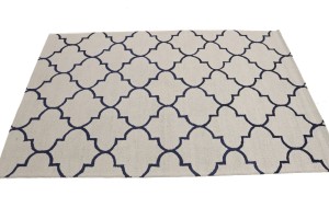 Multicolored Trellis 5X8 Hand-Tufted Modern Rug