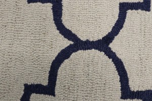Multicolored Trellis 5X8 Hand-Tufted Modern Rug