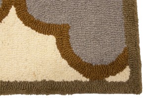 Multicolored Trellis 5X8 Hand-Tufted Modern Rug