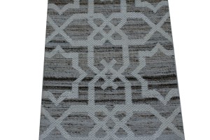 Multicolored Geometric 2X3 Hand-Tufted Modern Rug