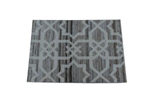Multicolored Geometric 2X3 Hand-Tufted Modern Rug