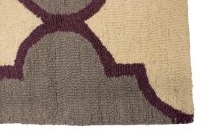 Multicolored Trellis 5X8 Hand-Tufted Modern Rug