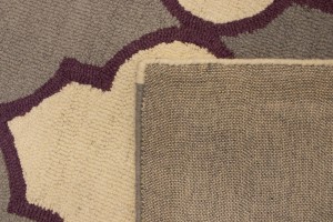 Multicolored Trellis 5X8 Hand-Tufted Modern Rug