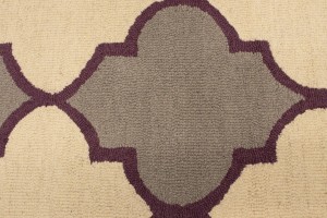 Multicolored Trellis 5X8 Hand-Tufted Modern Rug