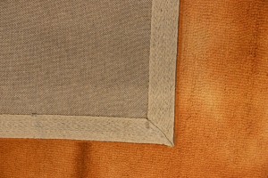 Solar Orange Tie-Dye 5X8 Hand-Tufted Modern Rug