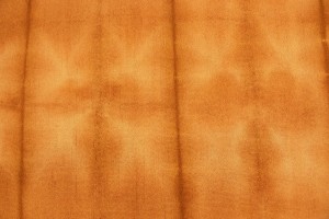 Solar Orange Tie-Dye 5X8 Hand-Tufted Modern Rug