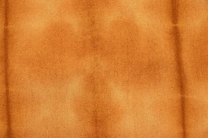Solar Orange Tie-Dye 5X8 Hand-Tufted Modern Rug