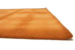 Solar Orange Tie-Dye 5X8 Hand-Tufted Modern Rug