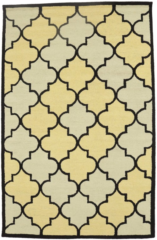 Multicolored Trellis 5X8 Hand-Tufted Modern Rug