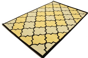 Multicolored Trellis 5X8 Hand-Tufted Modern Rug