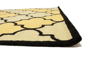 Multicolored Trellis 5X8 Hand-Tufted Modern Rug