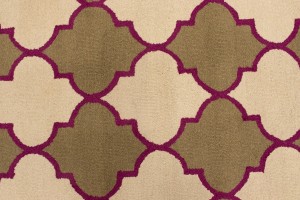 Multicolored Trellis 5X8 Hand-Tufted Modern Rug