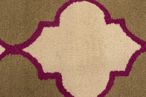 Multicolored Trellis 5X8 Hand-Tufted Modern Rug