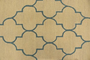 Beige Trellis 5X8 Hand-Tufted Modern Rug