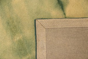Green Tie-Dye 5X8 Hand-Tufted Modern Rug