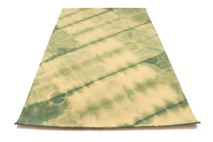 Green Tie-Dye 5X8 Hand-Tufted Modern Rug