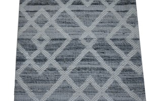 Multicolored Geometric 2X3 Hand-Tufted Modern Rug