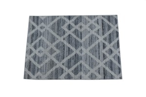 Multicolored Geometric 2X3 Hand-Tufted Modern Rug