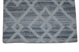 Multicolored Geometric 2X3 Hand-Tufted Modern Rug