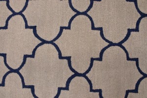 Greige & Plum Trellis 5X8 Hand-Tufted Modern Rug