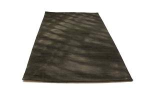 Charcoal Tie-Dye 5X8 Hand-Tufted Modern Rug