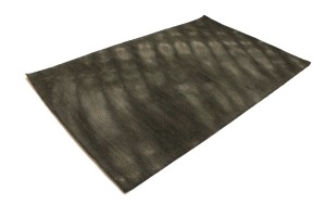Charcoal Tie-Dye 5X8 Hand-Tufted Modern Rug