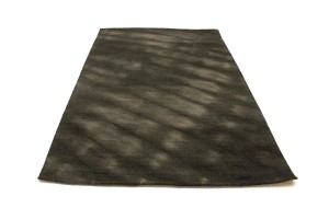 Charcoal Tie-Dye 5X8 Hand-Tufted Modern Rug