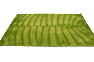Green Tie-Dye 5X8 Hand-Tufted Modern Rug