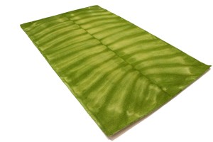 Green Tie-Dye 5X8 Hand-Tufted Modern Rug