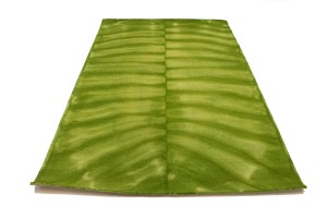 Green Tie-Dye 5X8 Hand-Tufted Modern Rug