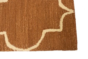 Rust Trellis 5X8 Hand-Tufted Modern Rug